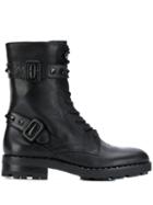 Ash Witch Biker Boots - Black