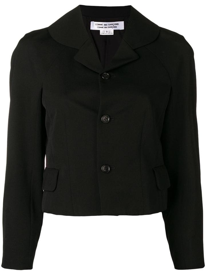 Comme Des Garçons Comme Des Garçons Classic Fitted Blazer - Black