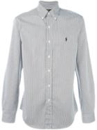 Polo Ralph Lauren Striped Button-down Shirt, Men's, Size: Xxl, White, Cotton