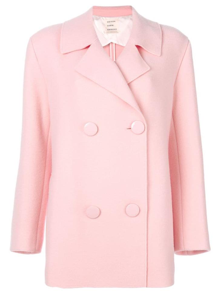 Maison Rabih Kayrouz Double Breasted Jacket - Pink