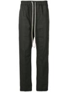Rick Owens Track Style Tailored Trousers - Black
