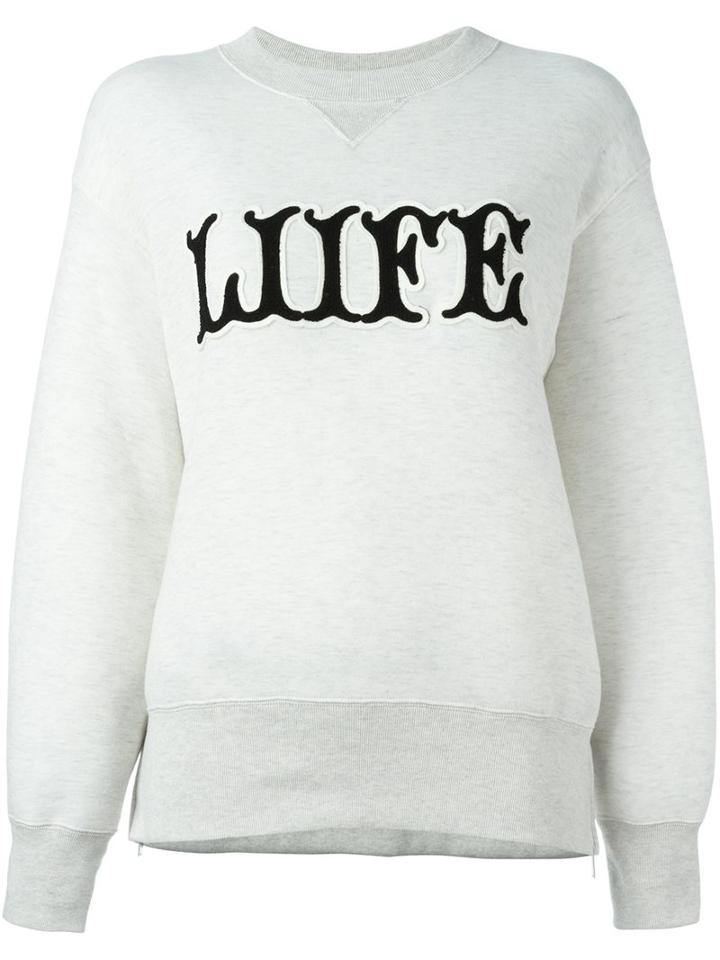 Sacai Printed Sweatshirt