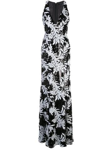 Jay Godfrey Drai Gown - Black