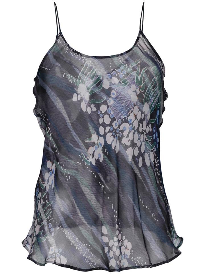 Giorgio Armani - Sheer Cami Top - Women - Silk - 42, Silk