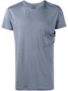 Lot78 Chest Pocket T-shirt, Men's, Size: Large, Blue, Cotton/modal