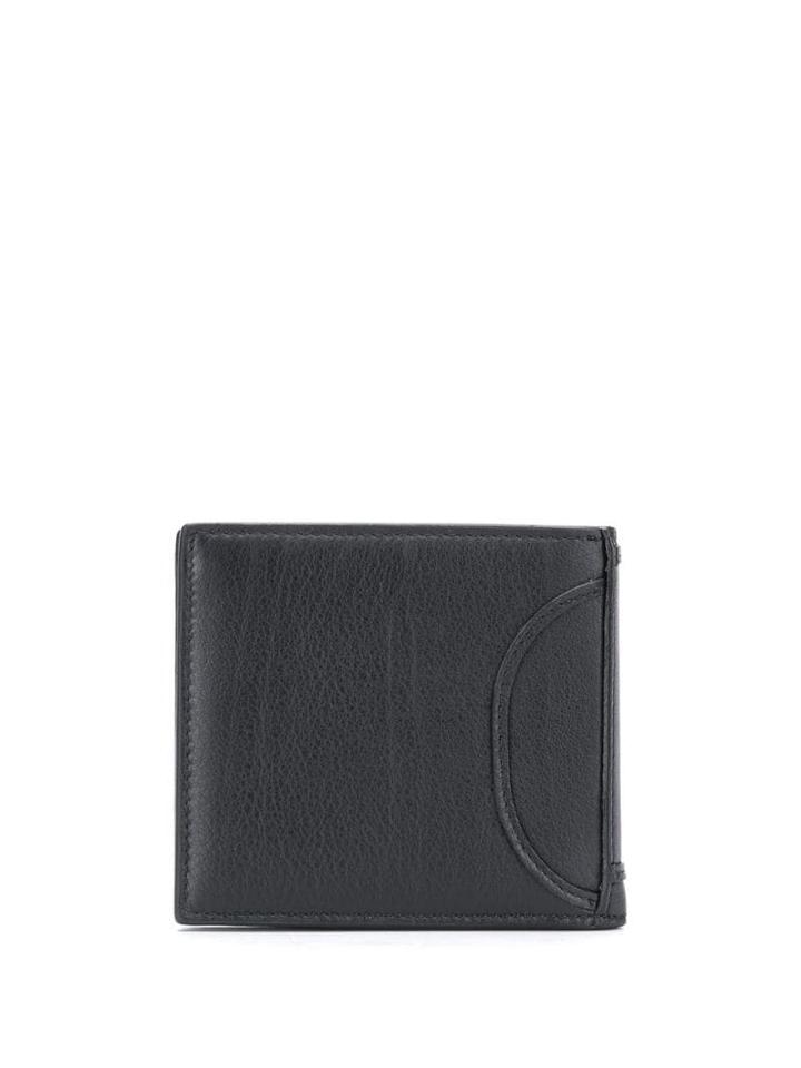 Valentino Valentino Garavani Vlogo Textured Wallet - Black