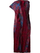 Fernanda Yamamoto Floral Print Jacquard Dress