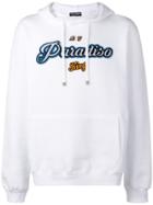 Dolce & Gabbana Embroidered Hoodie - White