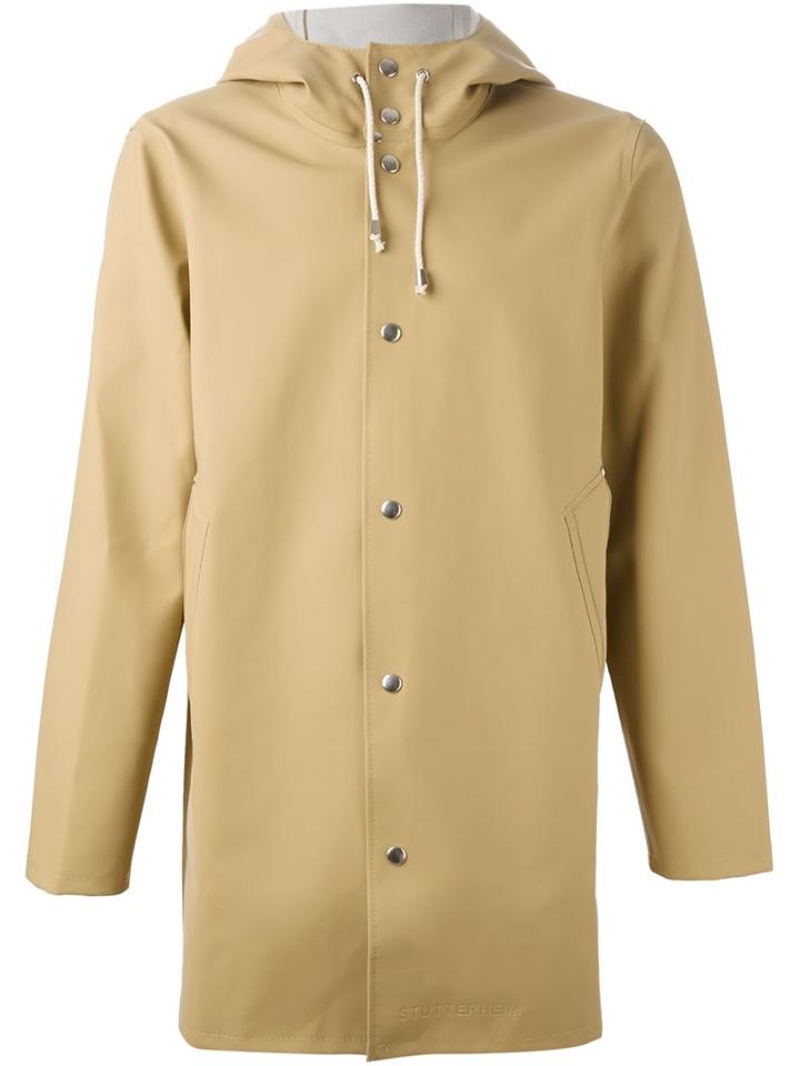 Stutterheim Stockholm Raincoat, Adult Unisex, Size: S, Nude/neutrals, Polyester