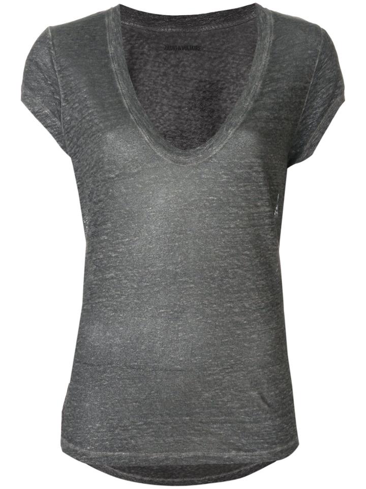 Zadig & Voltaire V-neck T-shirt - Grey