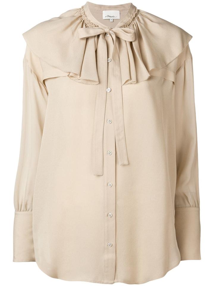 3.1 Phillip Lim Ruffle-collar Blouse - Neutrals