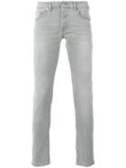 Dondup Skinny Jeans, Men's, Size: 36/34, Grey, Cotton/spandex/elastane/polyester