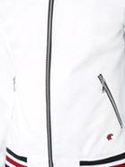 Loveless - Striped-cuff Bomber Jacket - Men - Cotton/polyester/polyurethane - 2, White, Cotton/polyester/polyurethane