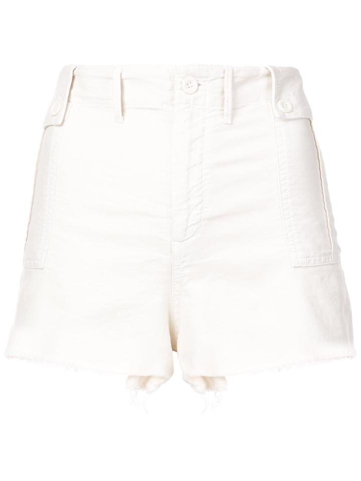 Rta Marylou Cargo Shorts - White