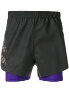 Adidas By Kolor Coated Shorts - Black