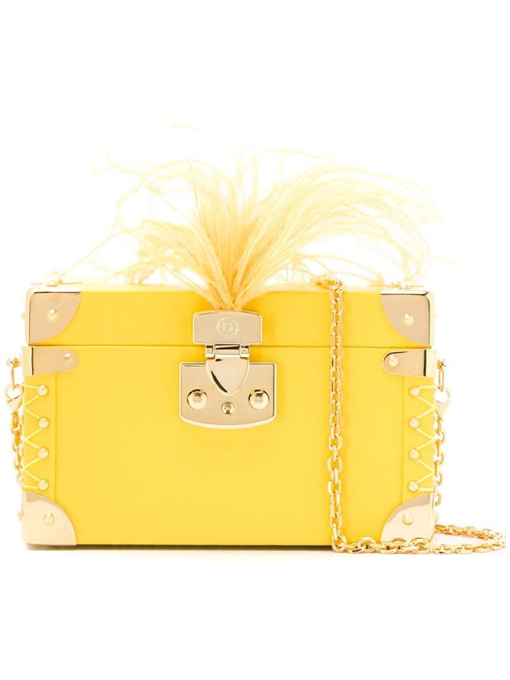 Luis Negri Bauletto Crossbody Bag - Yellow
