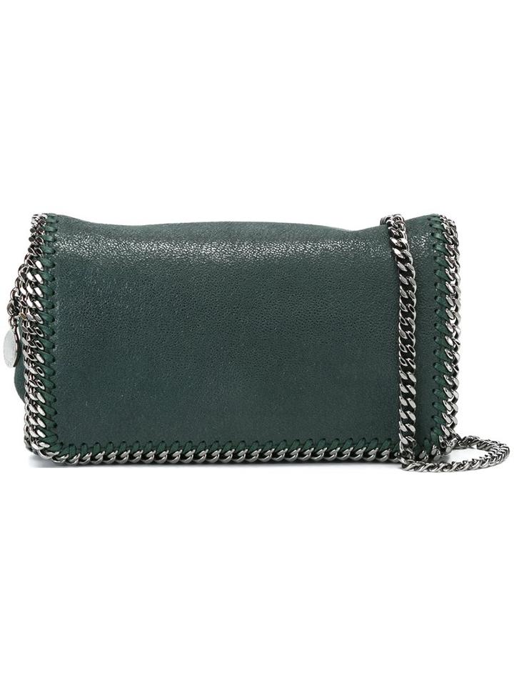 Stella Mccartney 'falabella' Crossbody Bag, Women's, Green