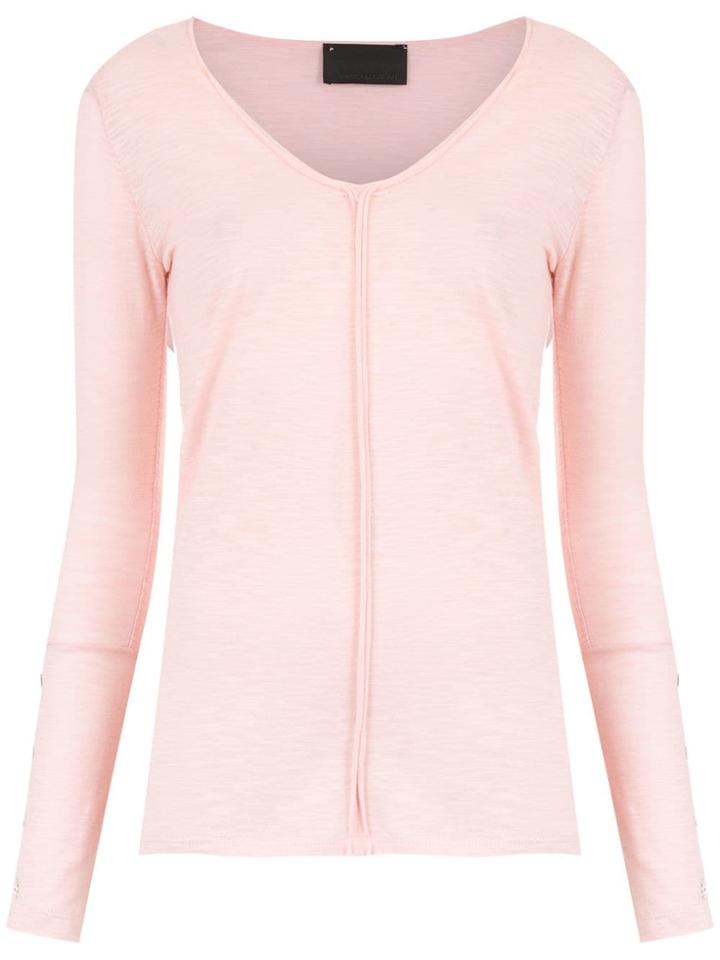 Andrea Bogosian Buttoned Blouse - Pink