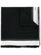 Givenchy Rottweiler Print Scarf, Adult Unisex, Black, Silk/cashmere/virgin Wool