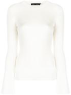 Proenza Schouler Fitted Silhouette Top - White
