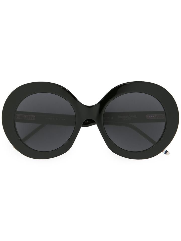 Thom Browne Eyewear Oversized Tinted Sunglasses - Black