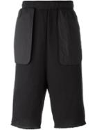 Damir Doma 'panya' Track Shorts, Men's, Size: Large, Black, Cotton/spandex/elastane