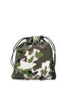 Miu Miu Camouflage Print Pouch - Green