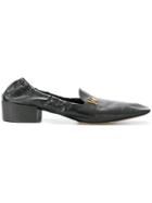 Nina Ricci Logo Plaque Loafers - Black