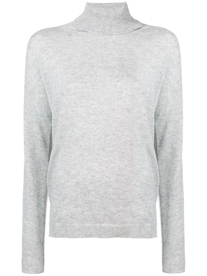 Incentive! Cashmere Cashmere Turtleneck Sweater - Grey