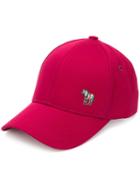 Ps Paul Smith Zebra Motif Baseball Cap - Red