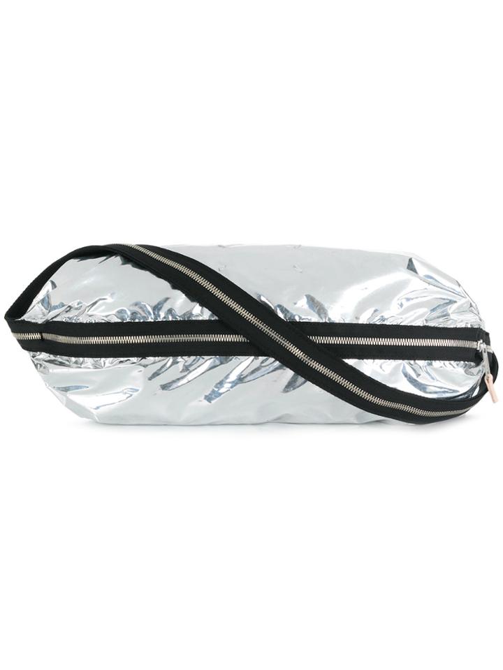 Maison Margiela Metallic Zipped Backpack
