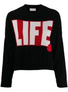 Moncler Life Intarsia Jumper - Black