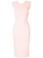 Ginger & Smart Valour Fitted Crepe Dress - Pink
