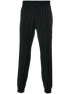 Juun.j Striped Track Pants - Black