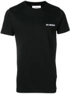 Han Kj0benhavn Logo Embroidered Crew Neck T-shirt - Black