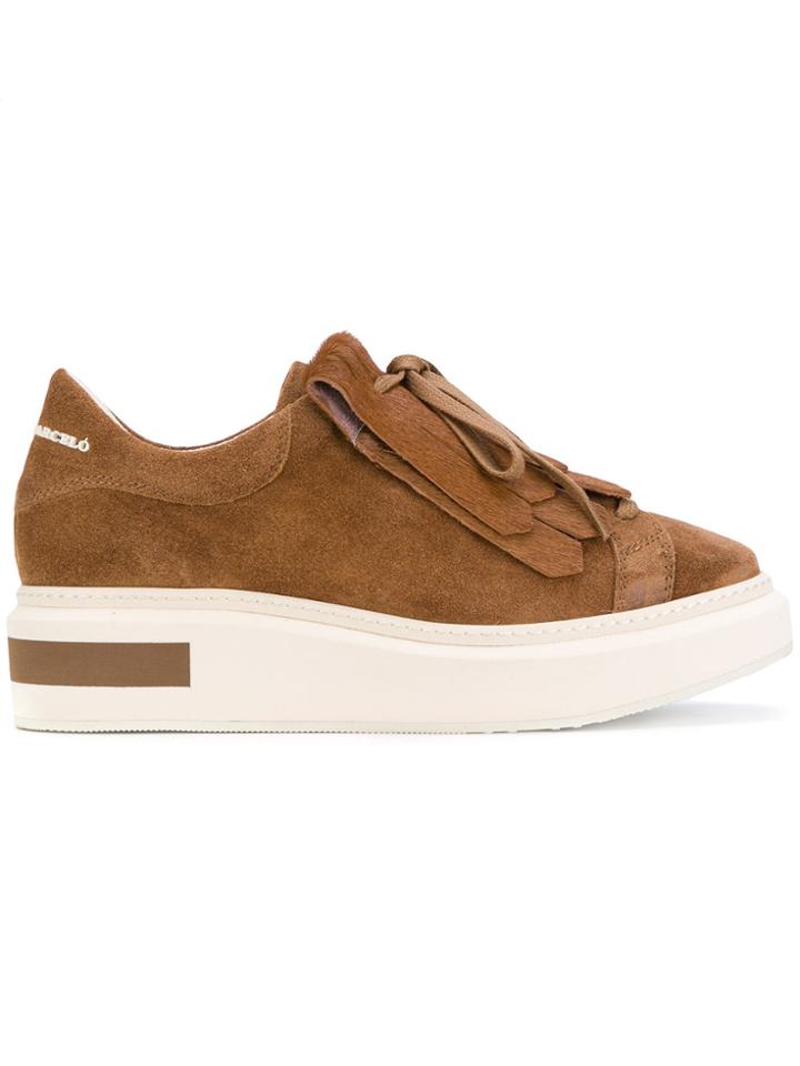 Manuel Barceló Platform Loafers - Brown