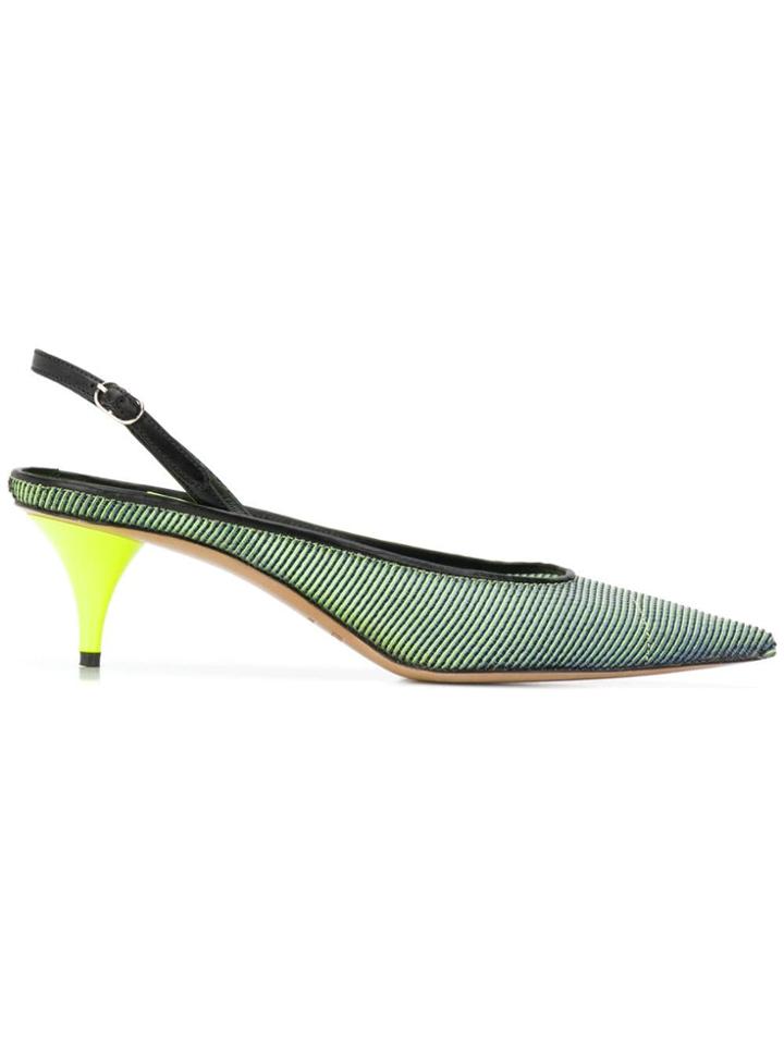 Premiata Kitten Heel Pumps - Black