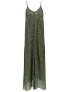 Adriana Degreas Long Printed Dress - Verde