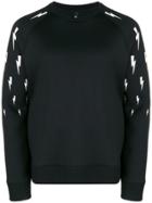 Neil Barrett Crew Neck Sweatshirt - Black