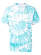 Aries Logo Tie Dye T-shirt - Blue
