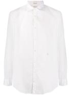 Massimo Alba Long-sleeve Fitted Shirt - White
