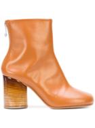 Maison Margiela Circular Heel Ankle Boots - Brown