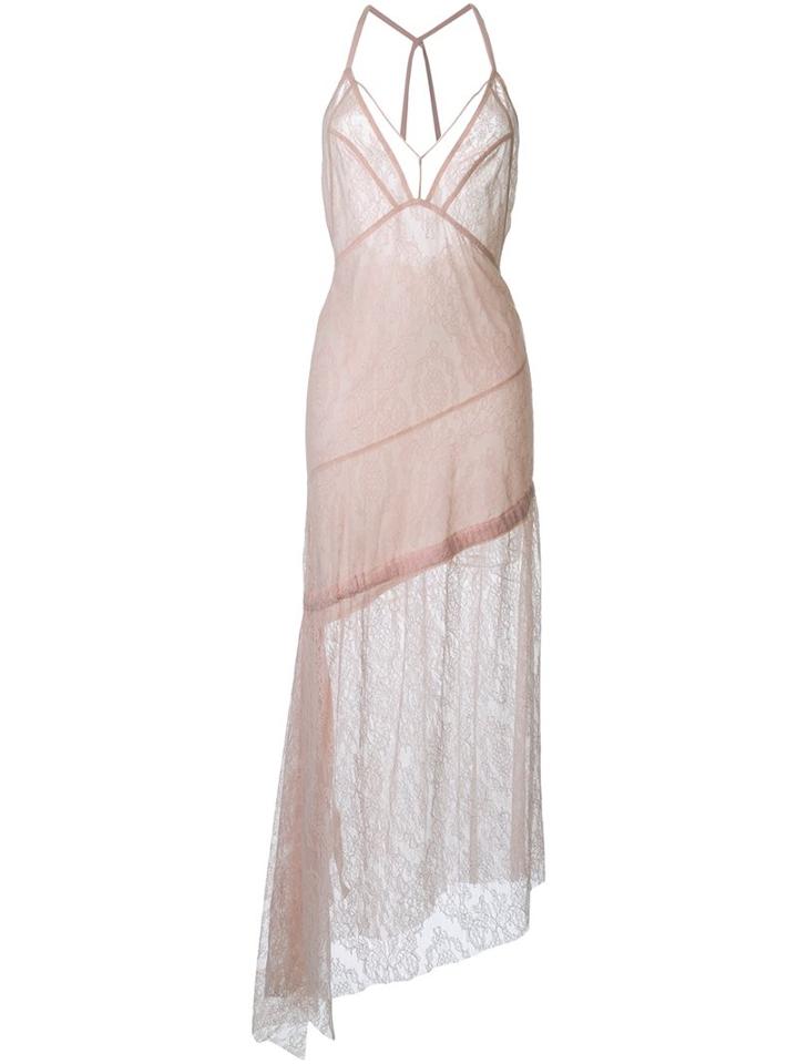 Manning Cartell Lace Overlay Asymmetric Dress, Women's, Size: 6, Pink/purple, Nylon