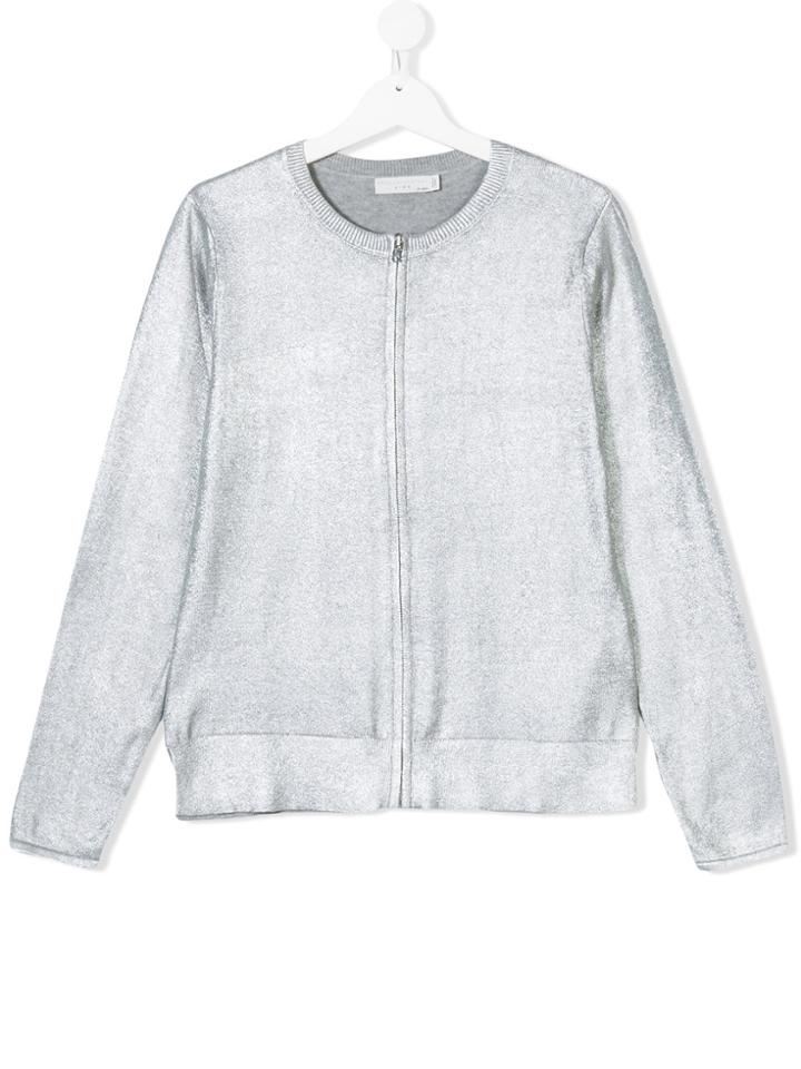 Stella Mccartney Kids Zip Cardigan - Grey