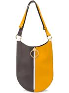 Marni Colour-block Shoulder Bag - Brown