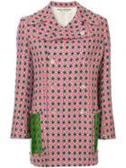 Junya Watanabe Comme Des Garçons Vintage Double Breasted Patterned