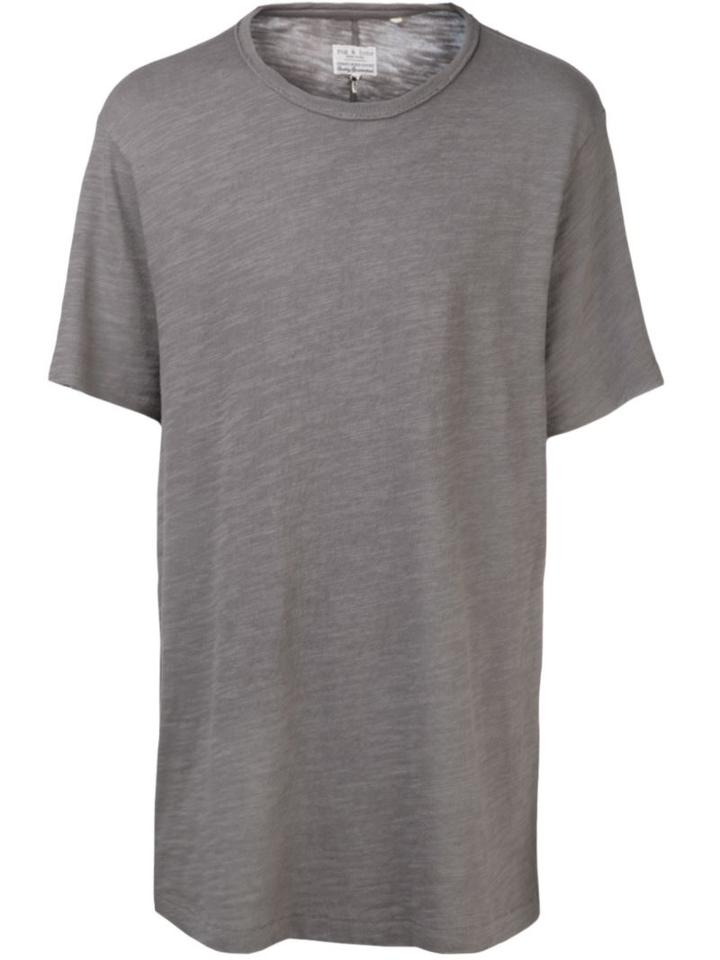 Rag & Bone Basic Tee, Men's, Size: Large, Grey, Cotton