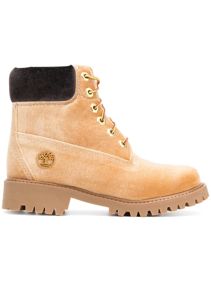 Off-white X Timberland Boots - Nude & Neutrals