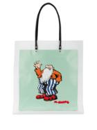 Marc Jacobs Pvc Animation Print Tote - Green