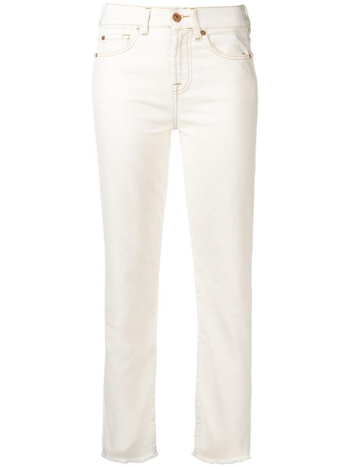 7 For All Mankind Slim-fit Jeans - White